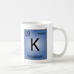 Element-Tasse des Kalium(k) Kaffeetasse