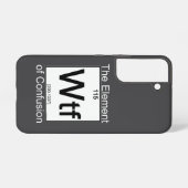 Element WTF Samsung Galaxy Hülle (Rückseite (Horizontal))