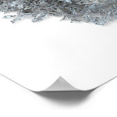 Elemental Abstract Art: Crystallized Guardian Lion Poster (Ecke)