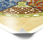 Elemental Celtic Cross Medallion Fotodruck (Ecke)