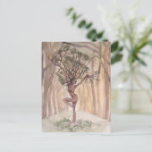 Elemental Earth Postcard Postkarte (Stehend Vorderseite)