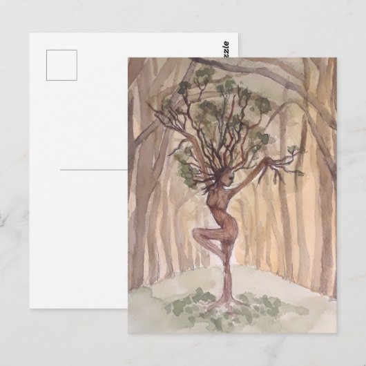 Elemental Earth Postcard Postkarte (Vorne/Hinten)