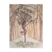 Elemental Earth Postcard