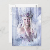 Elemental Ice Postcard Postkarte (Vorne/Hinten)