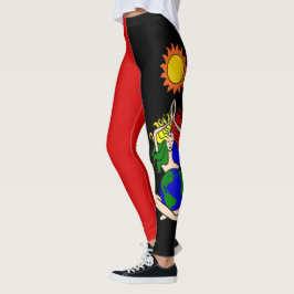 Elemental Sun Goddess Leggings