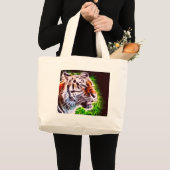 Elemental Tiger Jumbo Stoffbeutel (Vorderseite (Produkt))