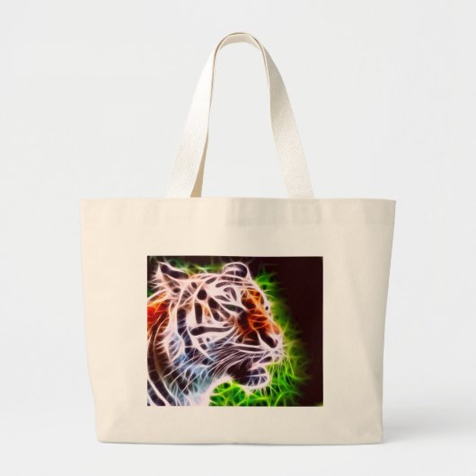Elemental Tiger Jumbo Stoffbeutel (Vorne)