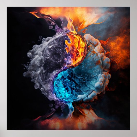 Elemental Yin Yang Poster (Vorne)