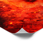 elementar | Feuer Poster (Ecke)