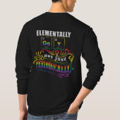 Elementar Gay nicht nur regelmäßig T-Shirt (Rückseite)