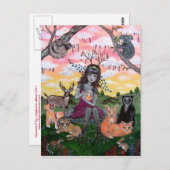 elementar postkarte (Vorne/Hinten)