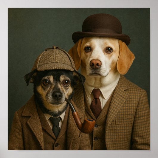 "Elementar, Watson" Poster (Vorne)