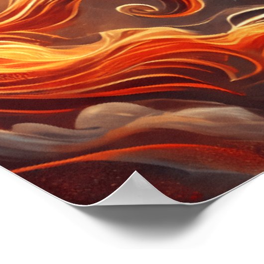 Elementararmützel: Feuer und Eis Poster (Ecke)