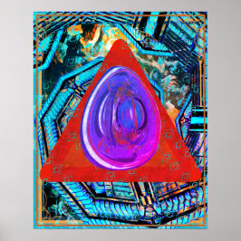 Elementarather innerhalb der Feuermedizin Tattva Poster