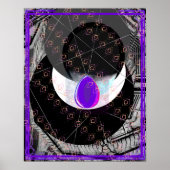 Elementarather innerhalb der Wassermedizin Tattva Poster (Vorne)