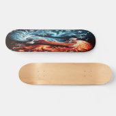 "Elementare Auseinandersetzung" Skateboard (Horizontal)