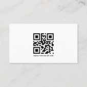 ELEMENTARE Collection Standard Business Card Visitenkarte (Rückseite)