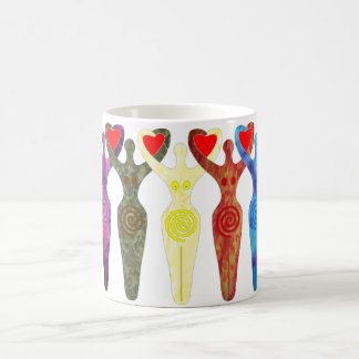 Elementare Göttinnensisterhood-Tasse Kaffeetasse