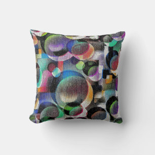 Elementare Kreise Throw PIllow Kissen