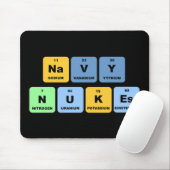 Elementare Marine-Kernwaffen Mousepad (Mit Mouse)