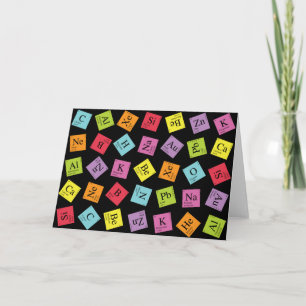 Elementare Periodic (dunkel) Karte