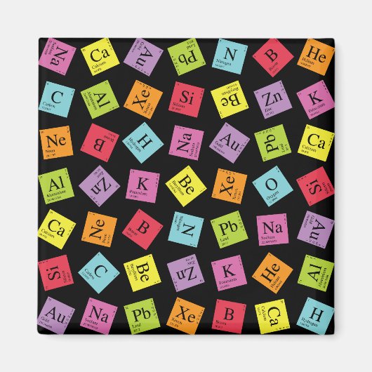 Elementare Periodic (dunkel) Magnet (Vorne)