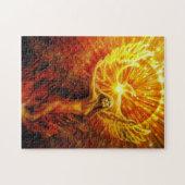 Elementare Sammlung - Feuer - Phoenix-Steigen Puzzle (Horizontal)
