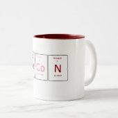 Elementare Speck-Tasse Zweifarbige Tasse (VorderseiteRechts)