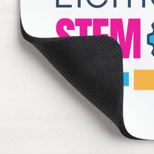 Elementare STEM Club Logo-Maus-Pad Mousepad (Ecke)