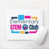 Elementare STEM Club Logo-Maus-Pad Mousepad (Mit Mouse)
