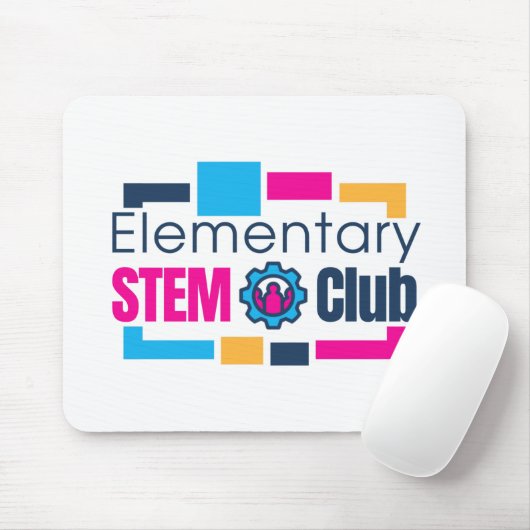 Elementare STEM Club Logo-Maus-Pad Mousepad (Mit Mouse)