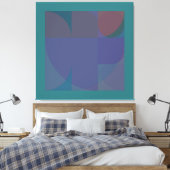 Elementare Stimmung 18 Leinwanddruck (Insitu (Schlafzimmer))