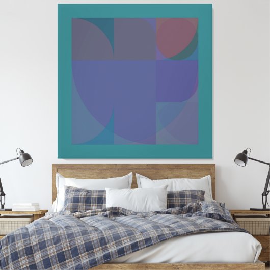 Elementare Stimmung 18 Leinwanddruck (Insitu (Schlafzimmer))