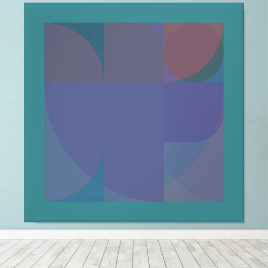 Elementare Stimmung 18 Leinwanddruck (Insitu (Holzboden))