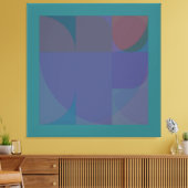 Elementare Stimmung 18 Leinwanddruck (Insitu (Wohnzimmer))