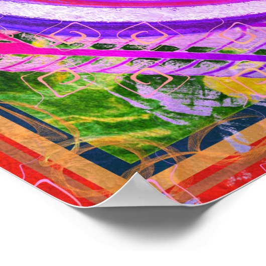 Elementare Symbol Ether Medizin Tattva Poster (Ecke)