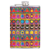 Elementare Symbole Mustermeditationshilfe Tattva Flachmann (Vorderseite)