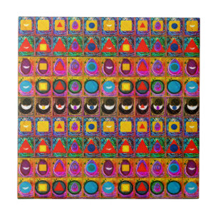 Elementare Symbole Mustermeditationshilfe Tattva Fliese