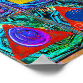 Elementare Symbole Mustermeditationshilfe Tattva Poster (Ecke)