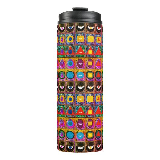 Elementare Symbole Mustermeditationshilfe Tattva Thermosbecher (Vorderseite)