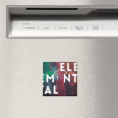 Elementare Versatikkunst Poster Magnet anzeigen (In Situ (Geschirrspüler))