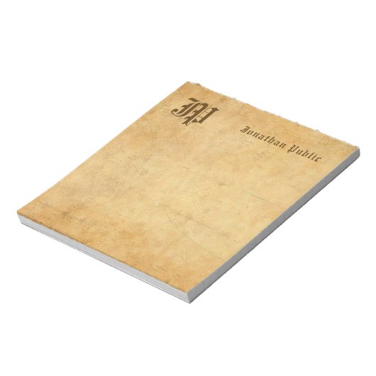 Elementare Vorlage für Text-Schriftart in der Note Notizblock (Rotiert)