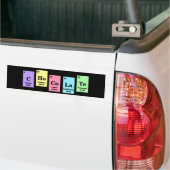 Elementarer Schokoladen-Autoaufkleber Autoaufkleber (Auf Lkw)