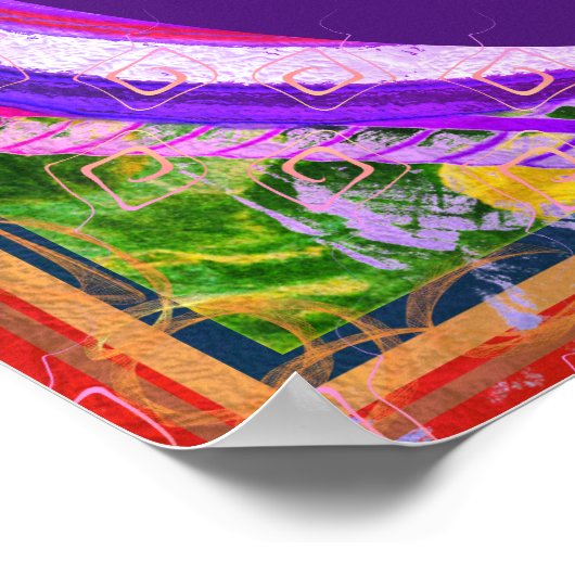 Elementarerde innerhalb der Äther Medizin Tattva Poster (Ecke)