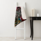 Elementares Abstraktes MARBLE-Muster Sherpadecke (Beispiel)
