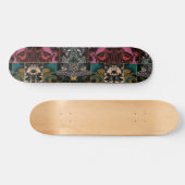 Elementares Abstraktes MARBLE-Muster Skateboard (Horizontal)