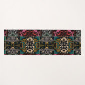 Elementares Abstraktes MARBLE-Muster Yogamatte (Vorderseite (Horizontal))