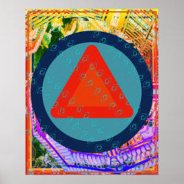 Elementarfeuer innerhalb der Luftmedikationshilfe  Poster