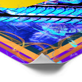 Elementarfeuer innerhalb der Tattva für die Erd-Me Poster (Ecke)