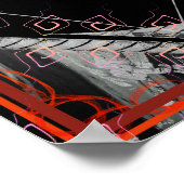 Elementarfeuer innerhalb der Wassermedizin Tattva Poster (Ecke)